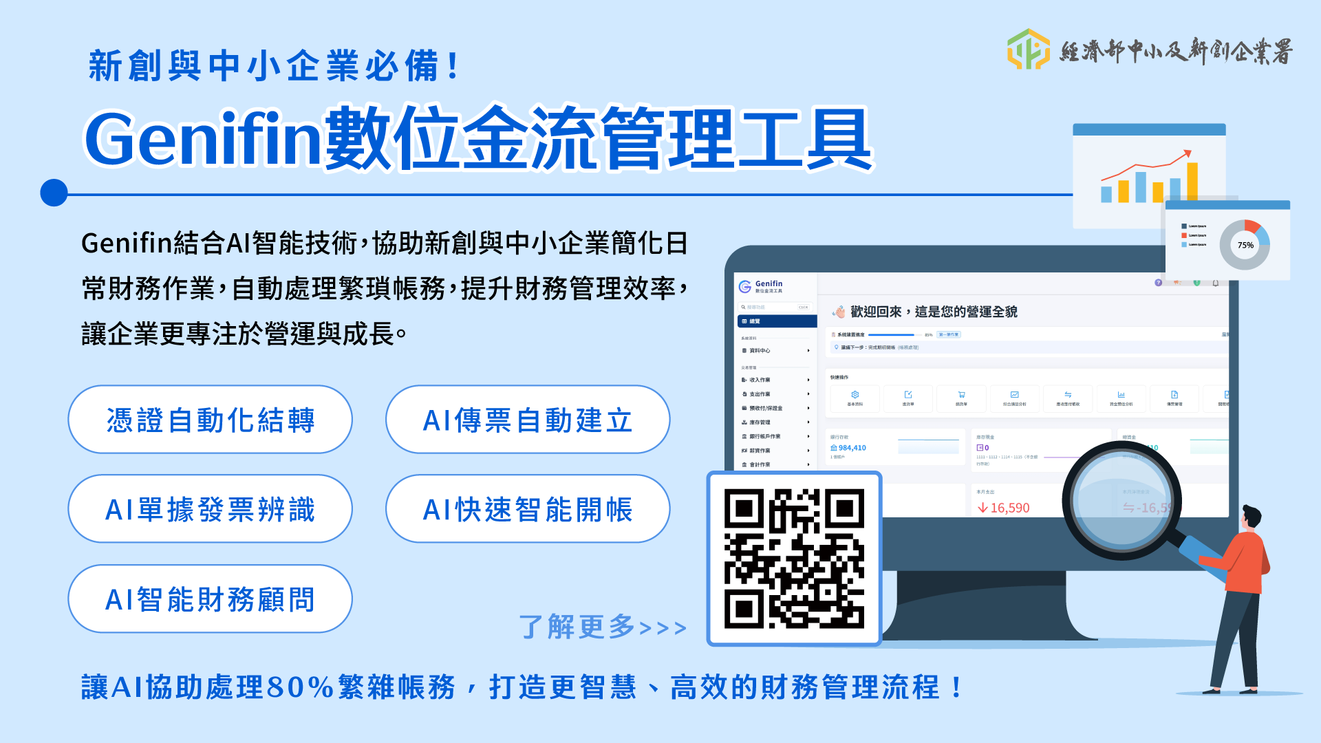 數位金流管理工具(Genifin)